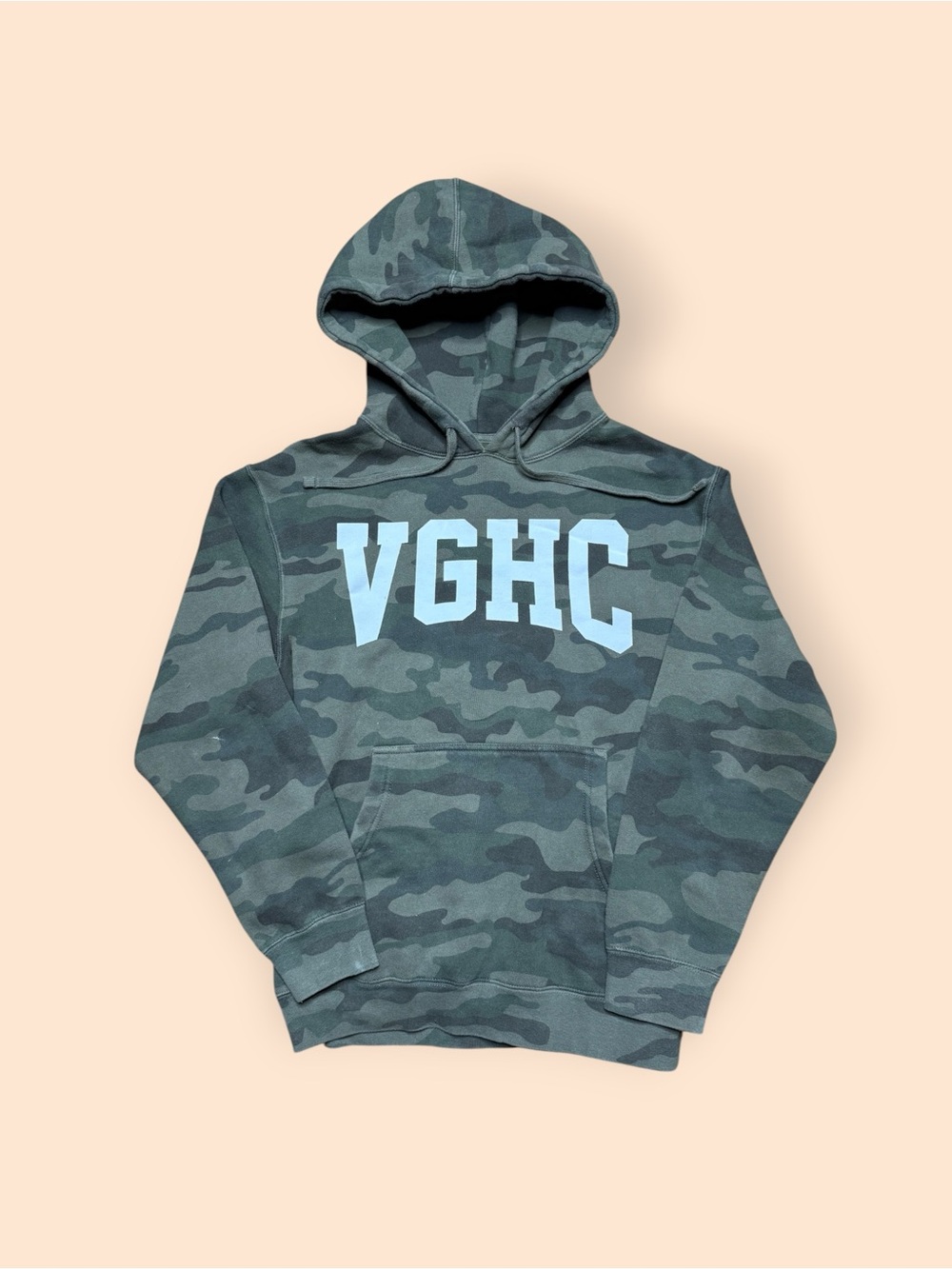 Violent Gentlemen Hoodie Dream Crushers Men’s XS Army Green Camo VGHC